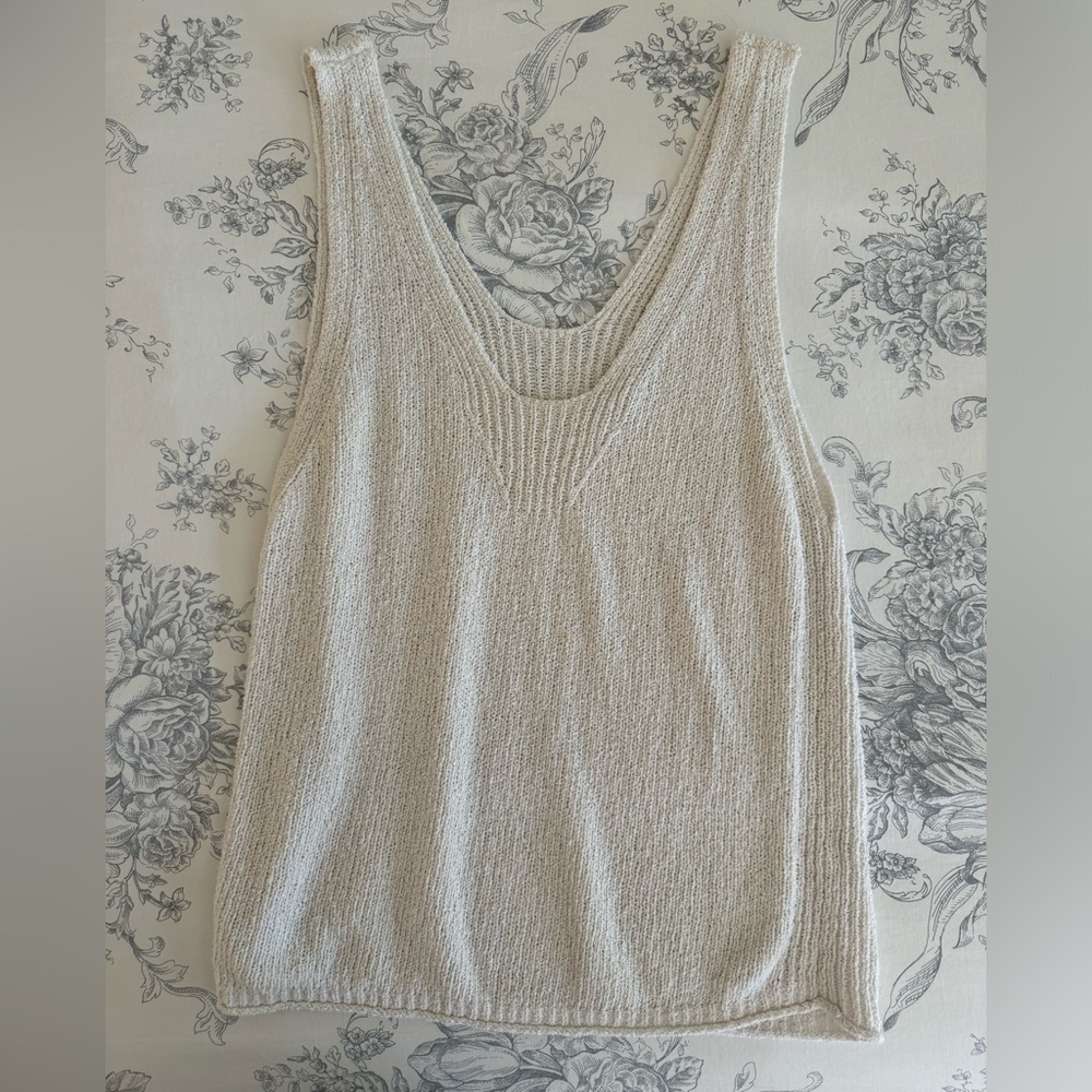 Madewell Knit Sweater Tank Size Medium